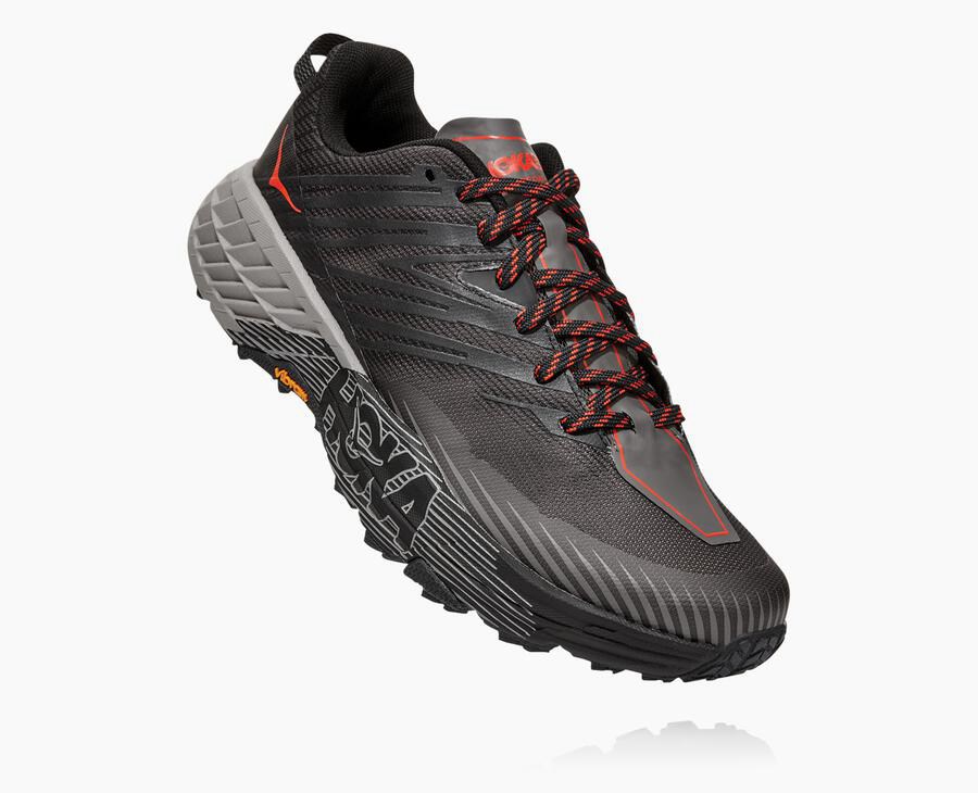 Hoka One One Trailsko Herre - Speedgoat 4 - Sort - 815209LMO